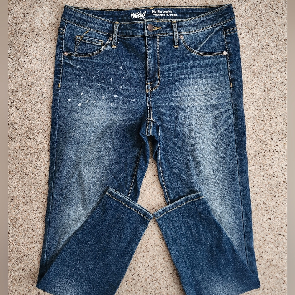 Mossimo Blue Jegging Jeans - Picture 2 of 9